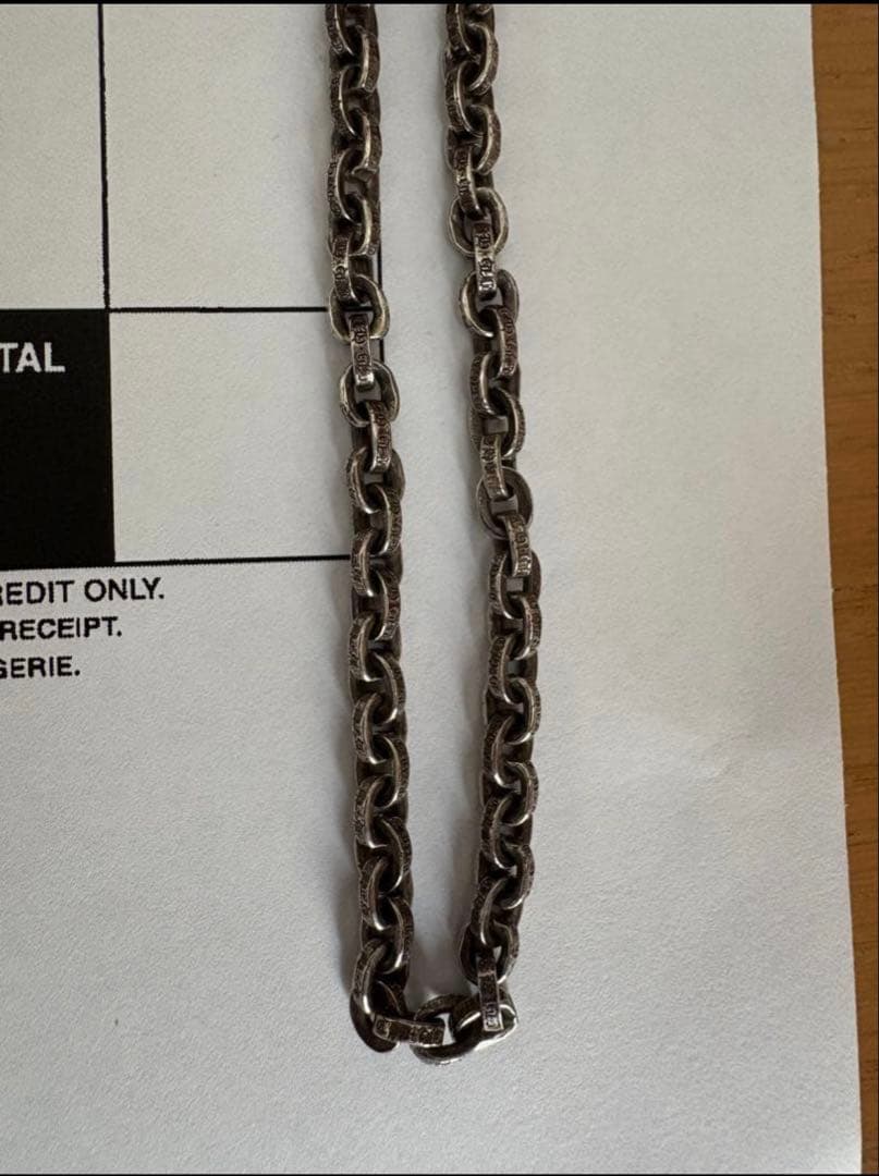 クロムハーツ　ペーパーチェーン20インチ