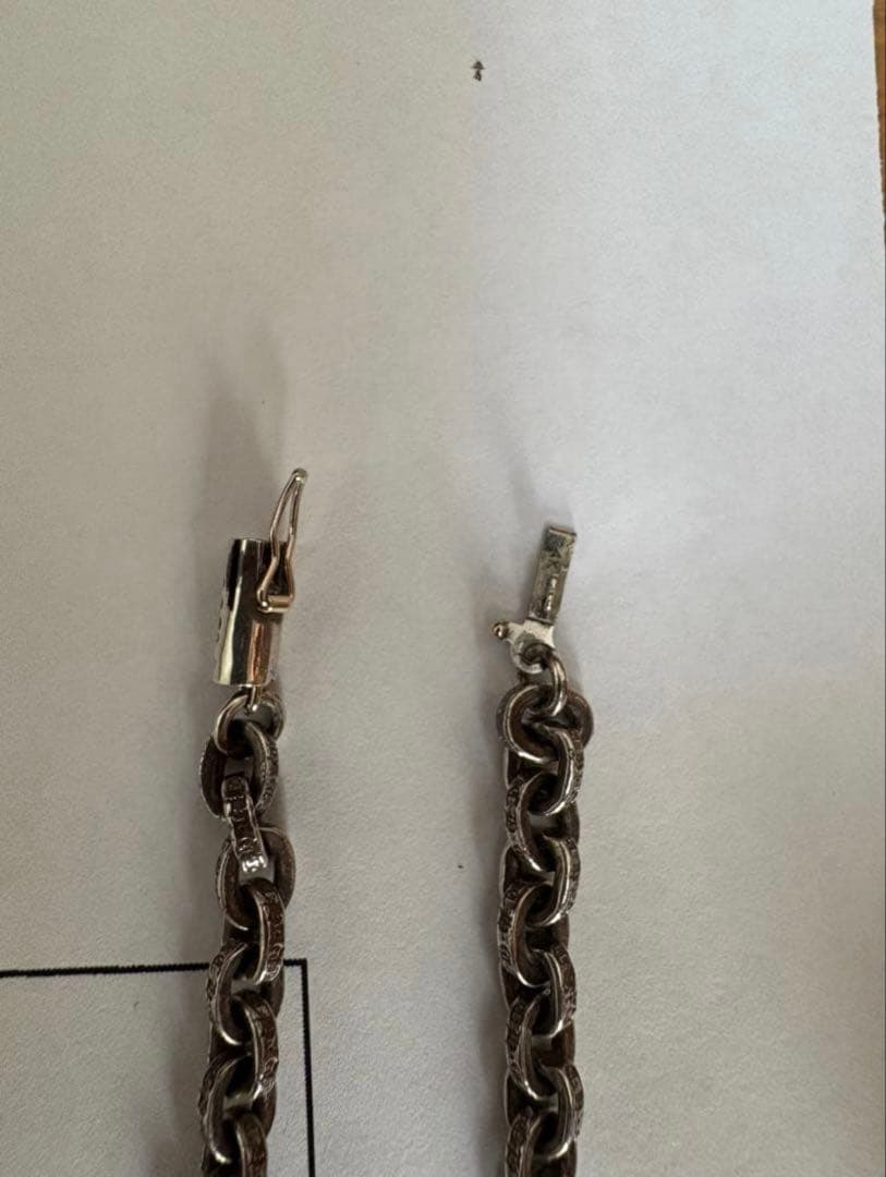 クロムハーツ　ペーパーチェーン20インチ