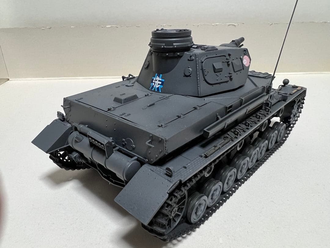 け*ん様 1/35 ガールズ＆パンツァー IV号戦車D型 塗装済み完成品 10周