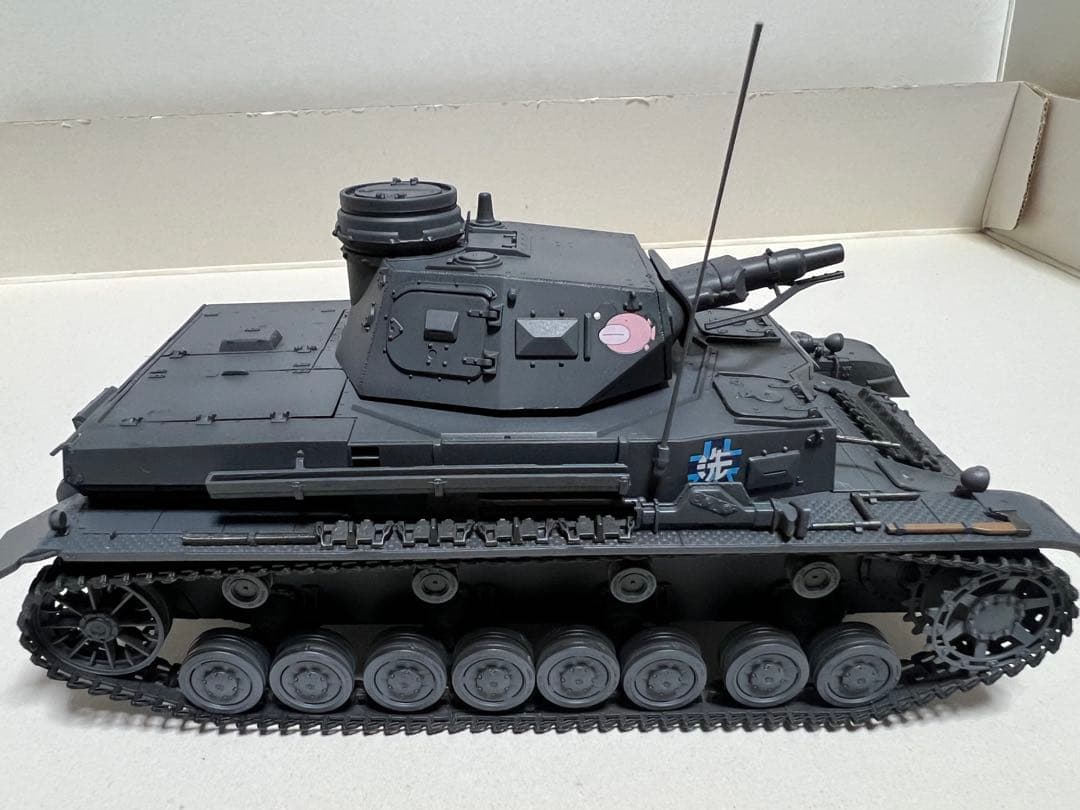 け*ん様 1/35 ガールズ＆パンツァー IV号戦車D型 塗装済み完成品 10周