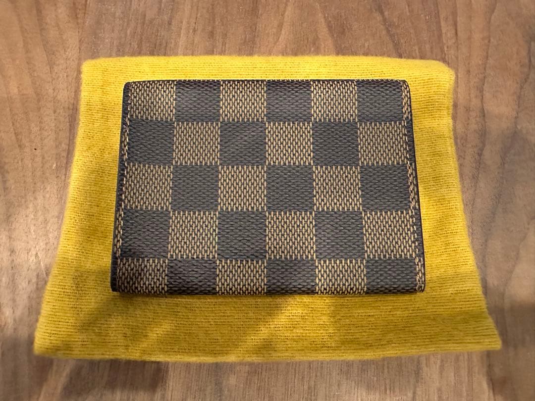 【未使用】ルイ ヴィトン ダミエ アンヴェロップ・カルト ドゥ ヴィジット