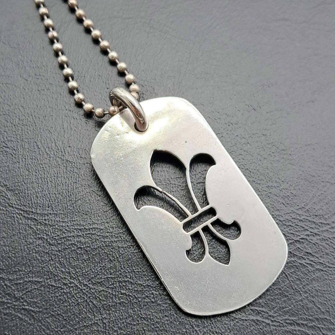 CHROME HEARTS クロムハーツ ネックレス ドッグタグ 925