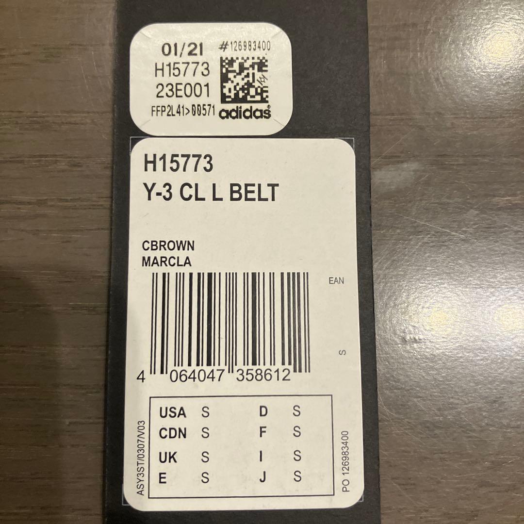 Y-3 CL L ベルト サイズS