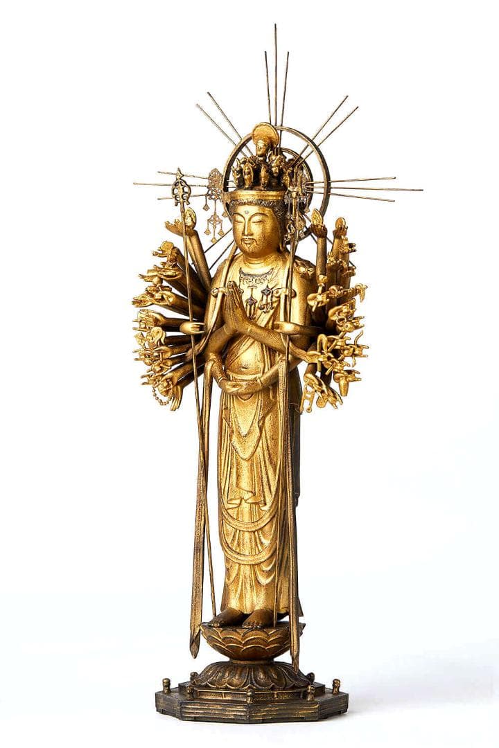 ★新品同様★イスム TanaCOCORO 掌 仏像 千手観音～慶派～★17