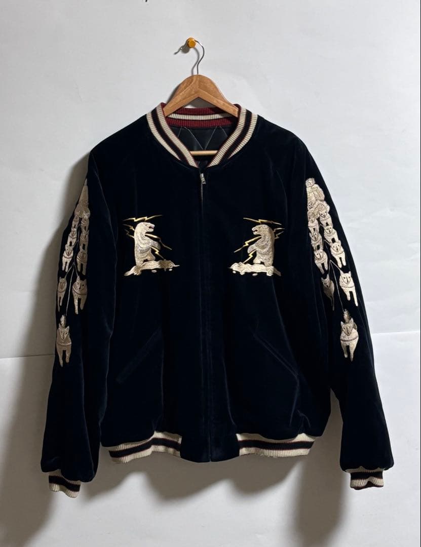 ポ*ー様 【300円開始】希少XXXL テーラー東洋 別珍スカジャン 50s復刻