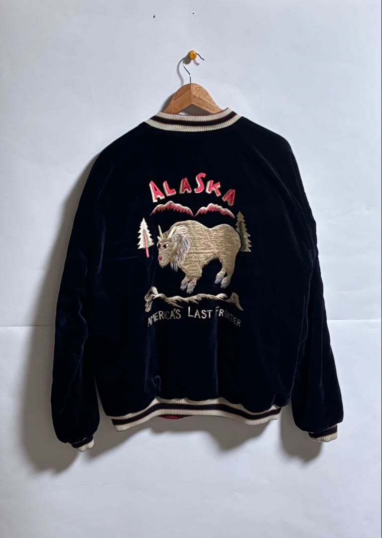 ポ*ー様 【300円開始】希少XXXL テーラー東洋 別珍スカジャン 50s復刻