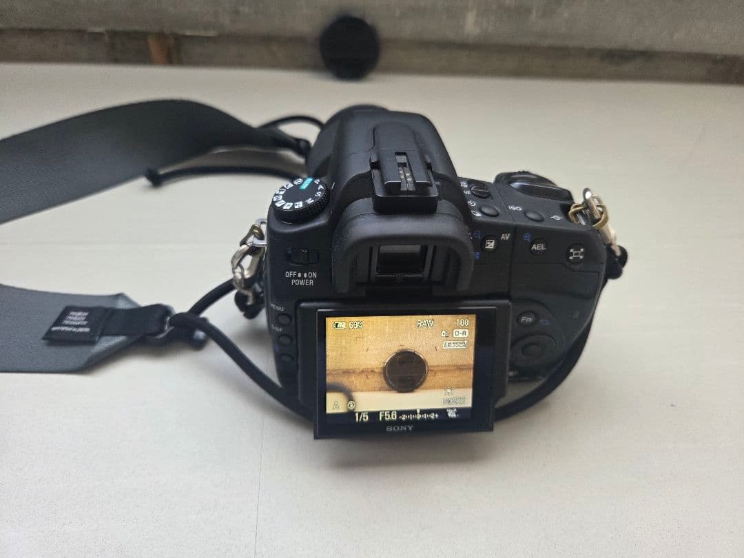 ​SONY α300 豪華Wレンズセットカスタムストラップ付