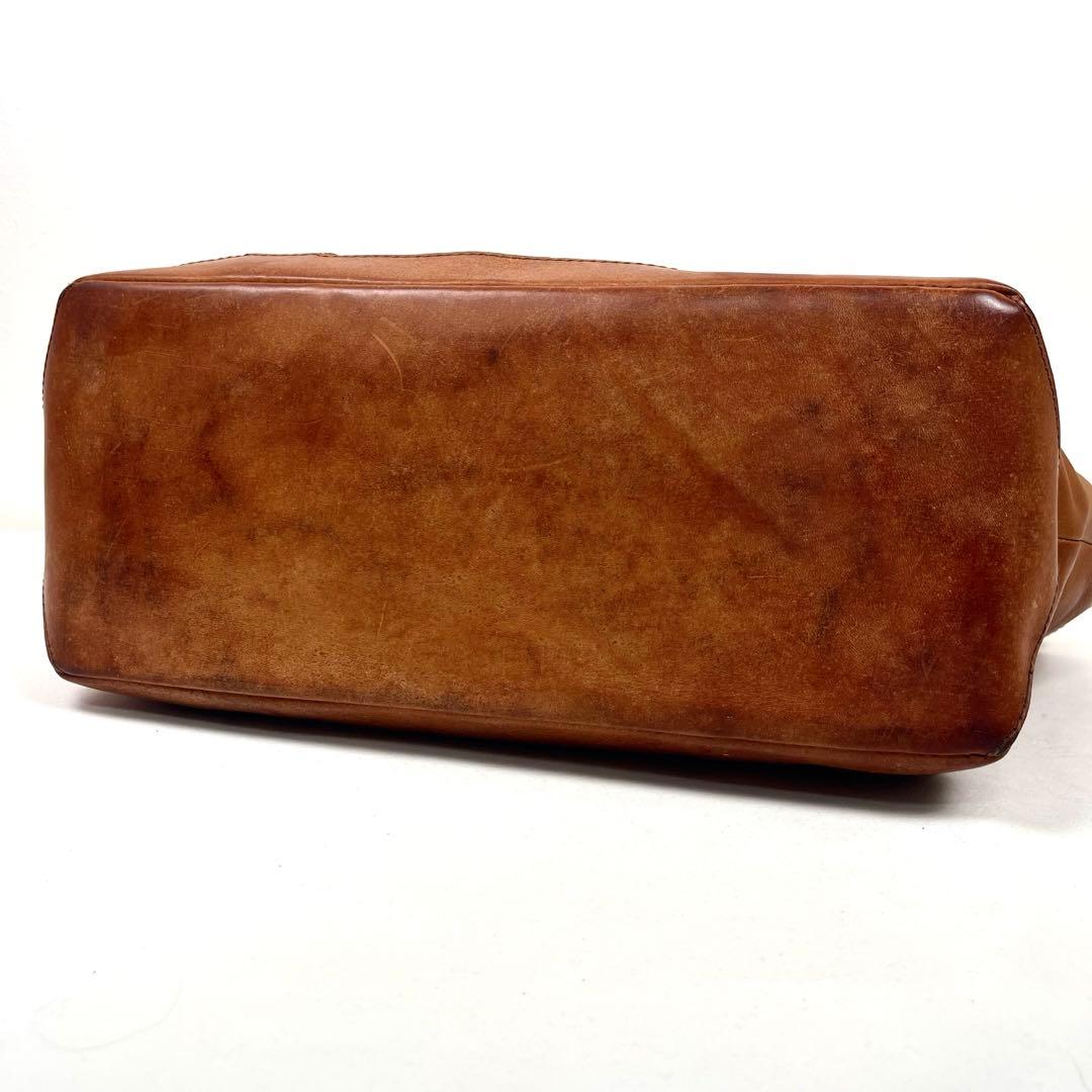 ゲンテン　ショルダーバッグ　2way トート　オールレザー　大容量　ビジネス