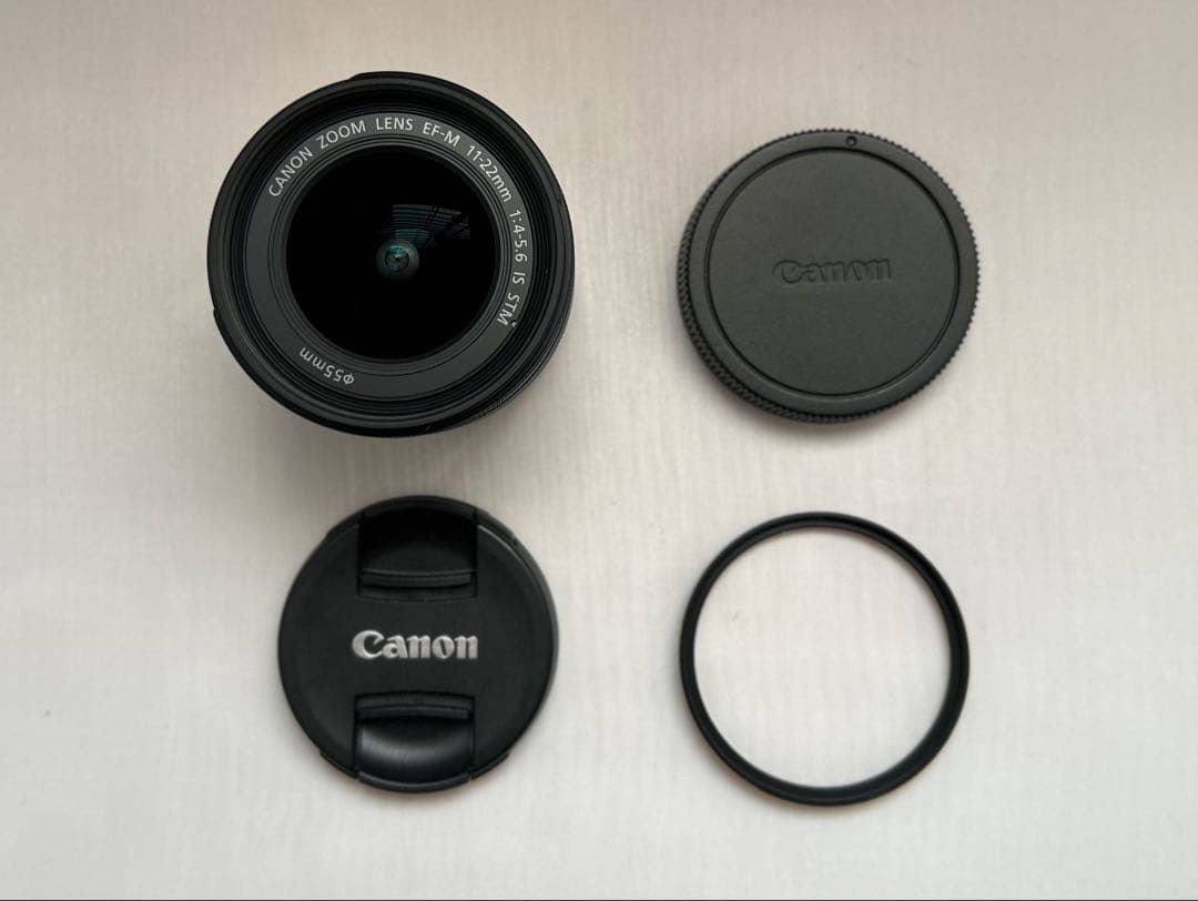 【美品】Canon EF-M 11-22mm f/4-5.6 フィルター付