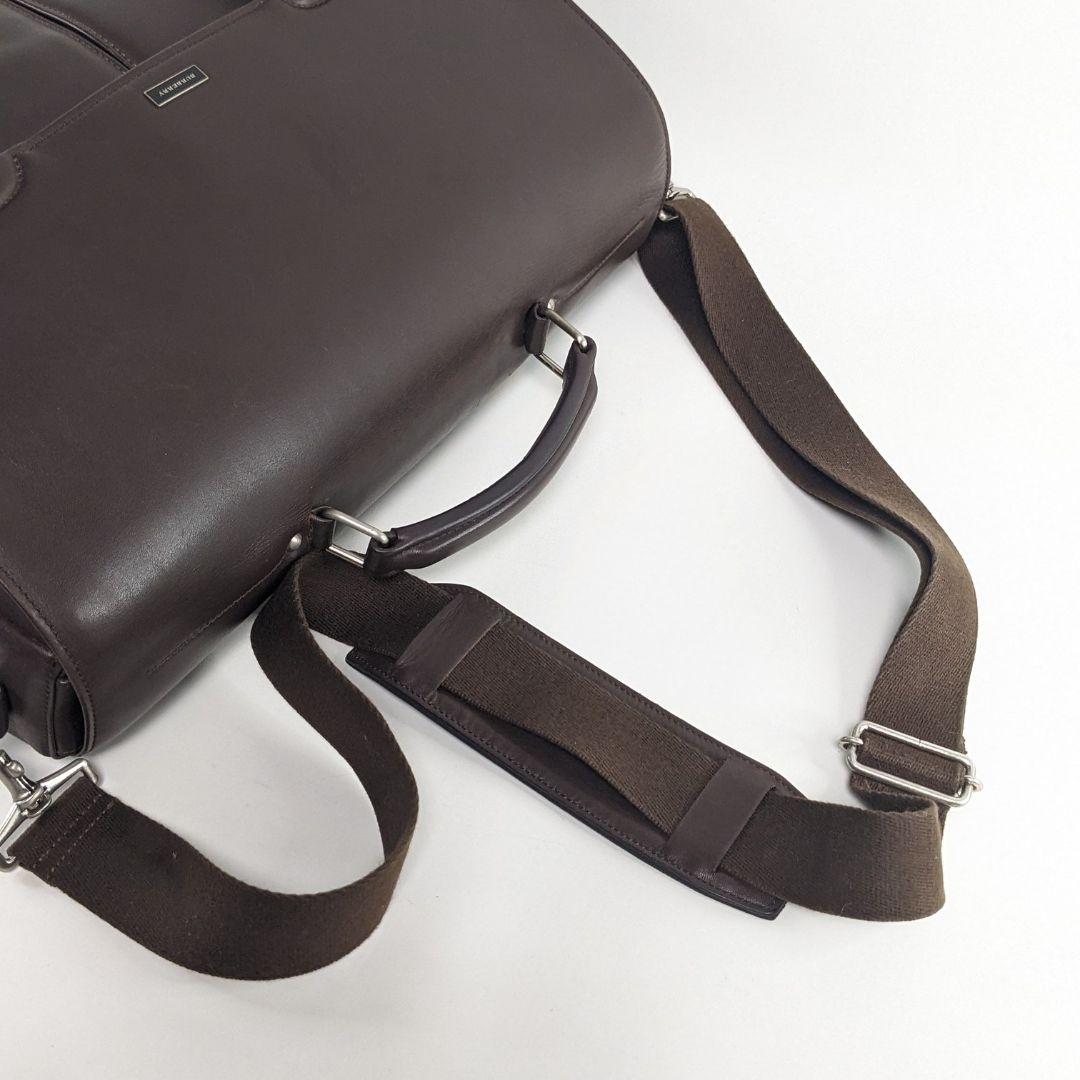 美品　バーバリー　ビジネスバッグ　レザー　ショルダーバッグ　ブリーフケース
