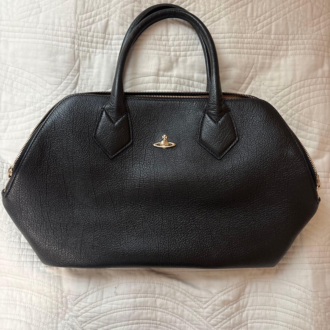 ☆最終値下げ☆【美品】Vivienne Westwood 黒 ハンドバッグ