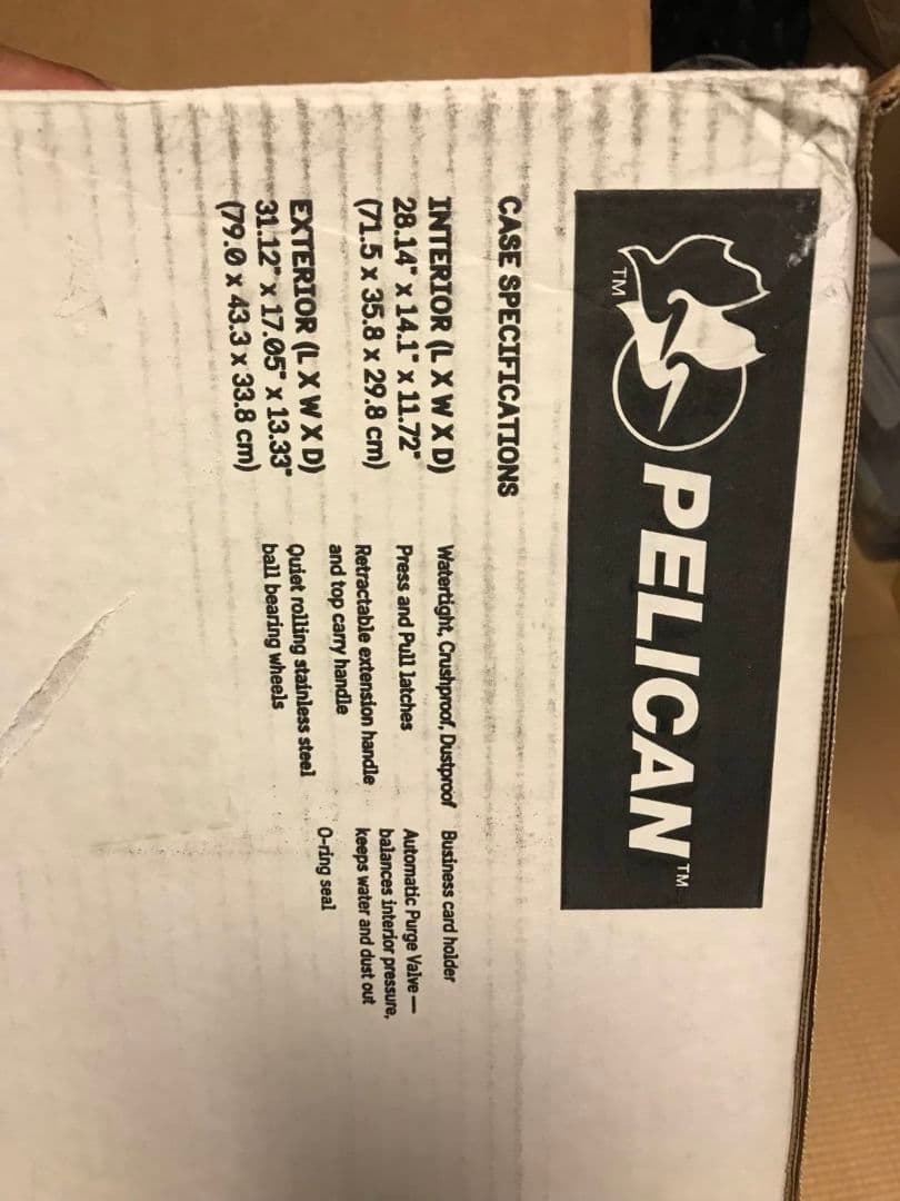 Pelican(ペリカン) 1626 エアケース フォームあり ブラック