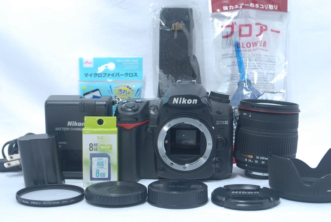 Nikon D7000＋SIGMA 18-200mm 高倍率ズームセット 美品