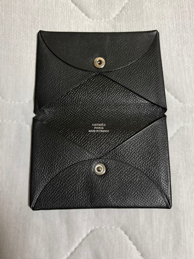 エルメス　カルヴィ　カードケース　名刺入れ