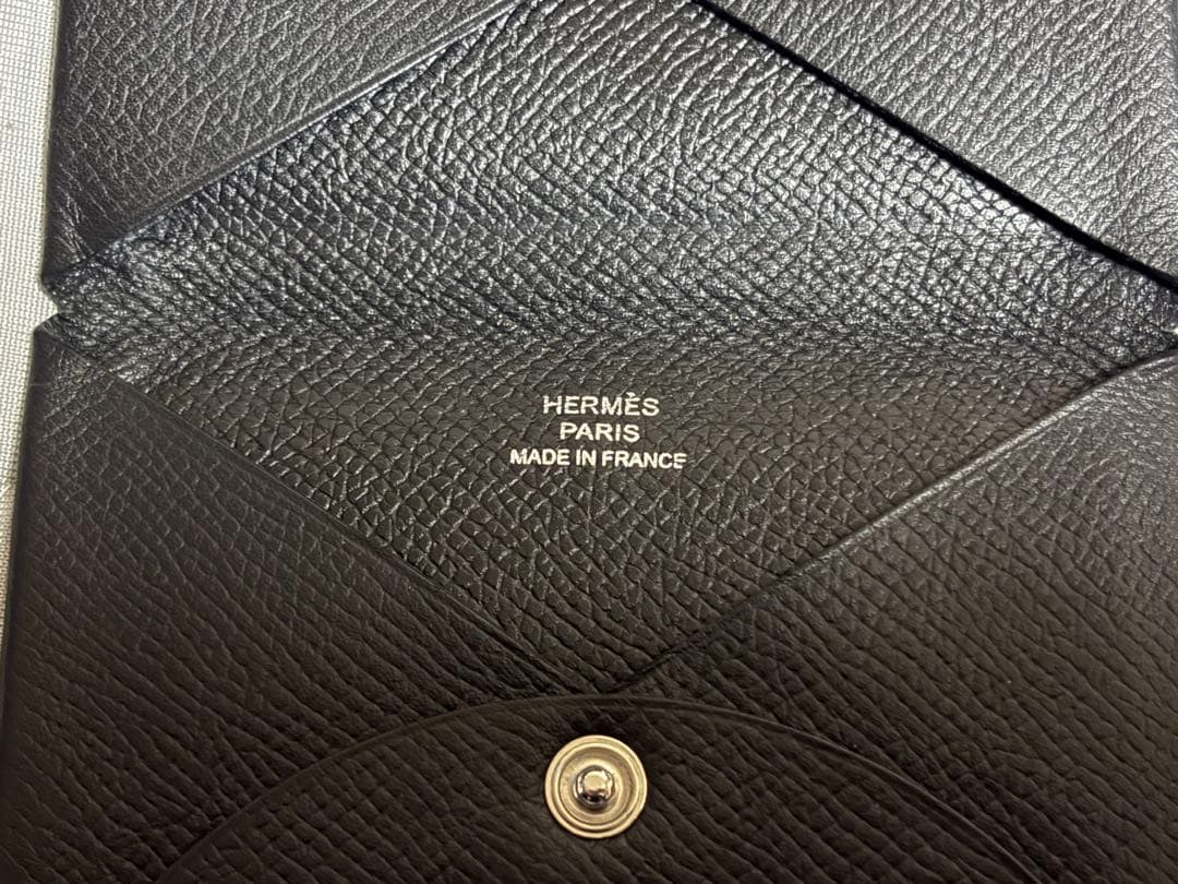 エルメス　カルヴィ　カードケース　名刺入れ