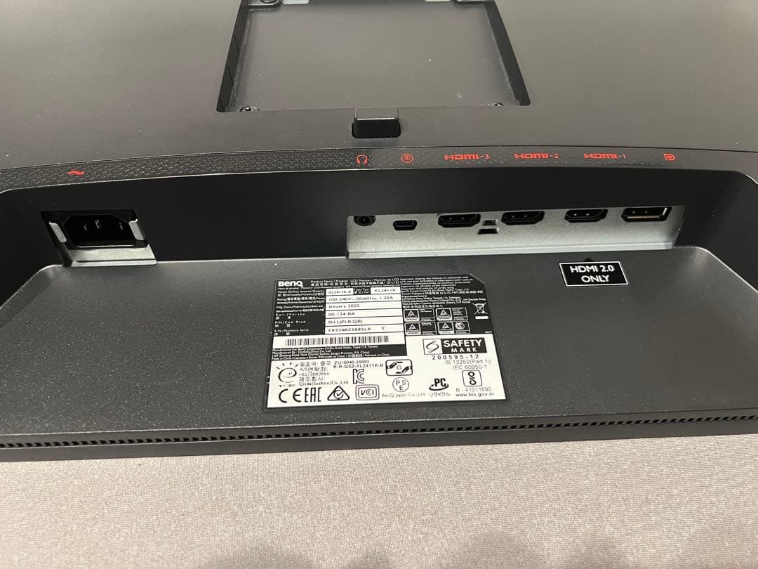 BenQ zowie XL2411K ゲーミングモニター　24.5