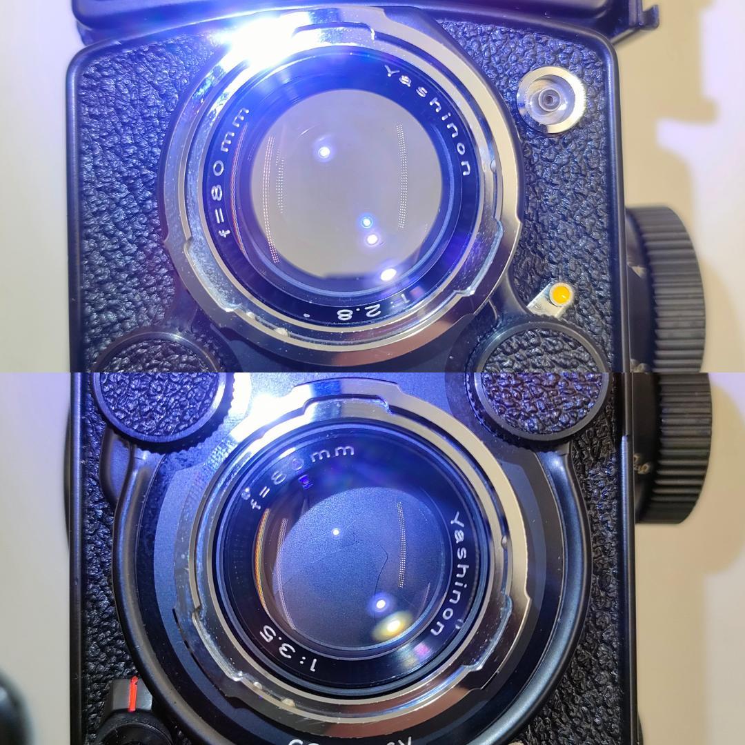 フィルムカメラ YASHICA Mat-124G / Yashinon 80mm F3.5