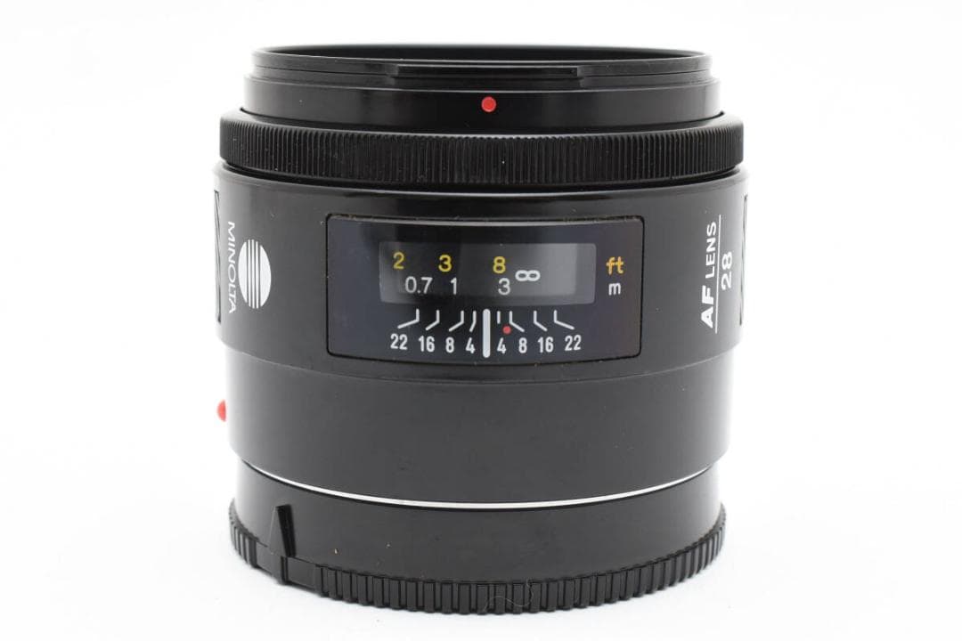 良品 MINOLTA AF 28mm F2 AA3024#8311