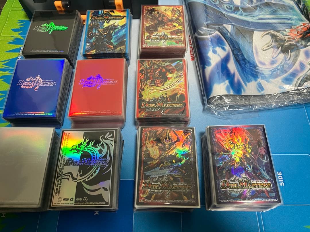 旧枠デュエマ(不死鳥編〜極神編環境デッキ) ＋ボルメテウスサファイアプレイマット