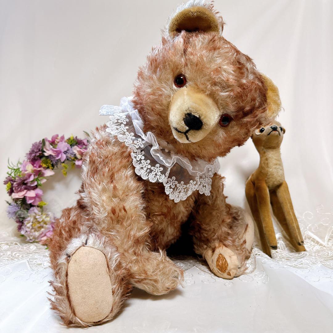 ❤️うさぽん様❤️ アンティークベア　2体セット