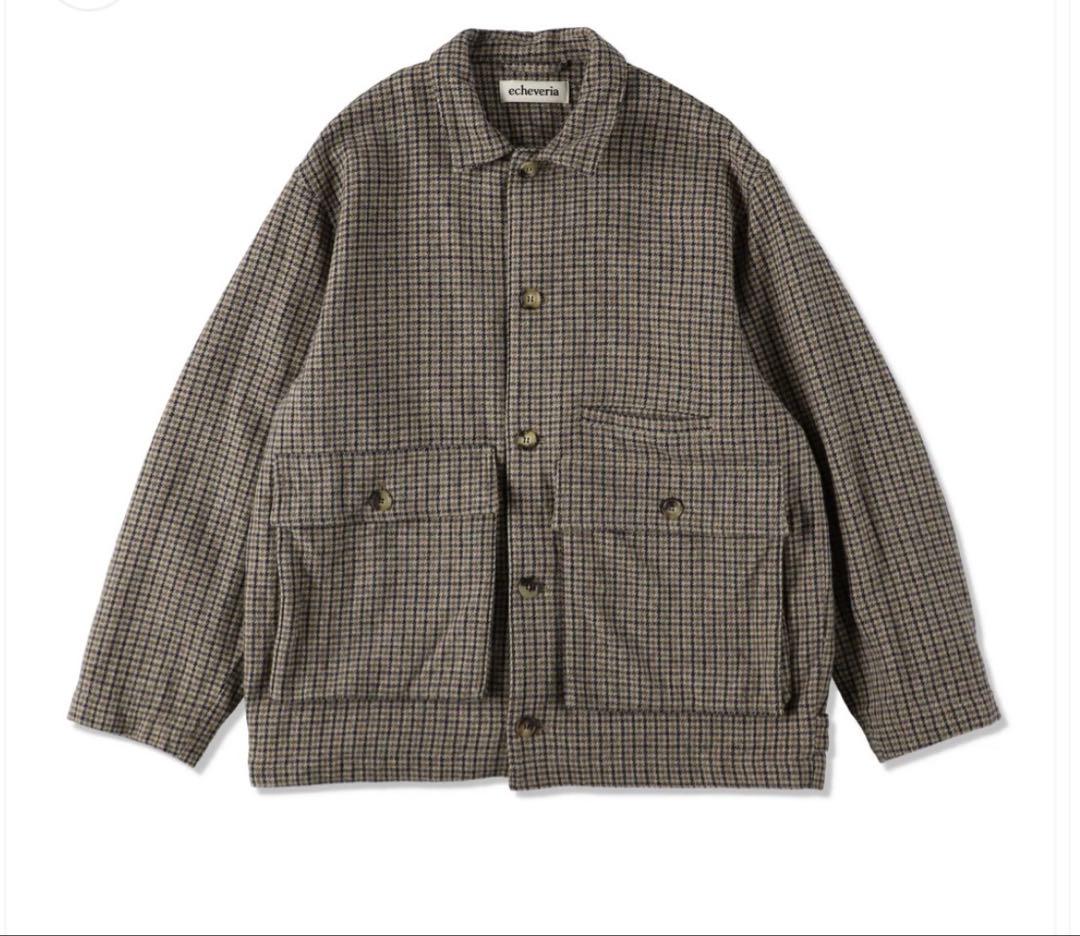 ジャケット・アウター echeveria alpaca wool trip jkt ovy