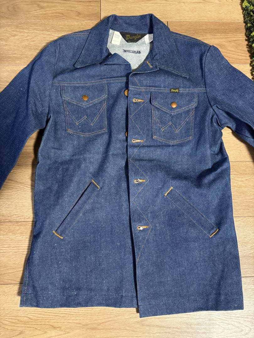【デッドストック】70s Wrangler JS140NV デニムコート M