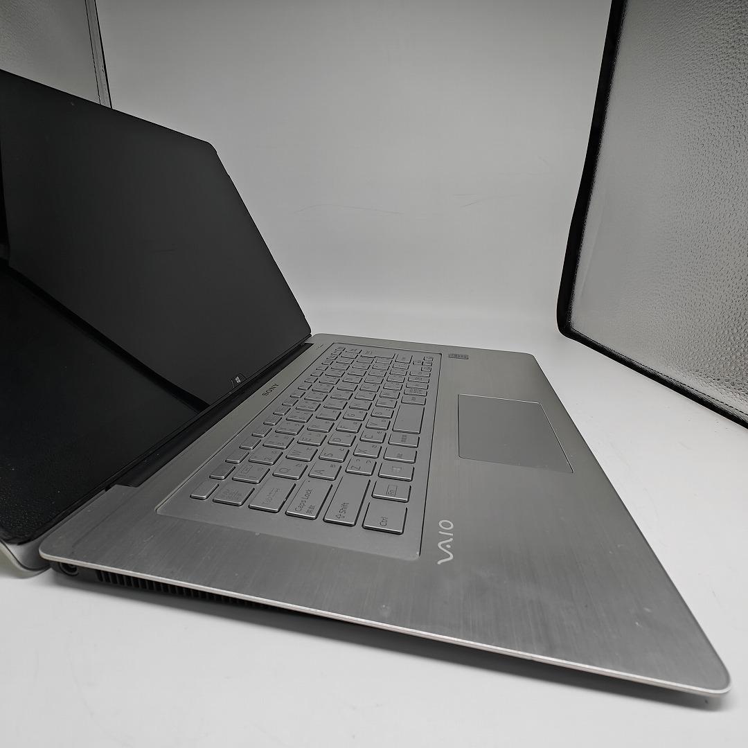 【VAIO】SVF 高速i7 新品SSD512GB 16GB シルバーノートPC