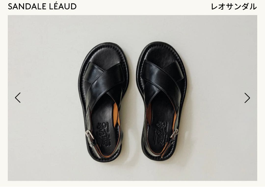 【シーズンオフ割引】トゥティエ　サンダル　ブラック240