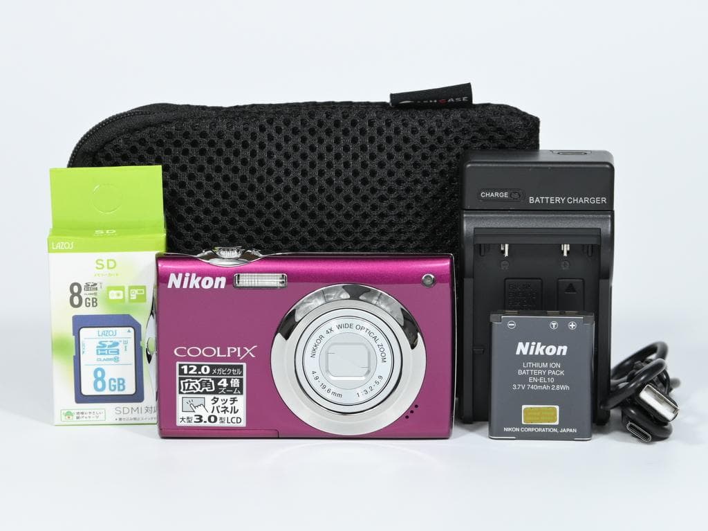 【美品】 ニコン　Nikon COOLPIX S4000 ルビーレッド