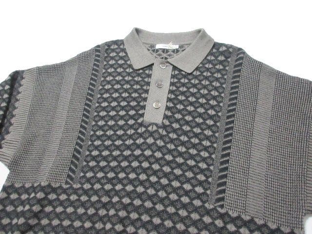 25AW ヤシキ YASHIKI Rikka Knit Polo ポロシャツ