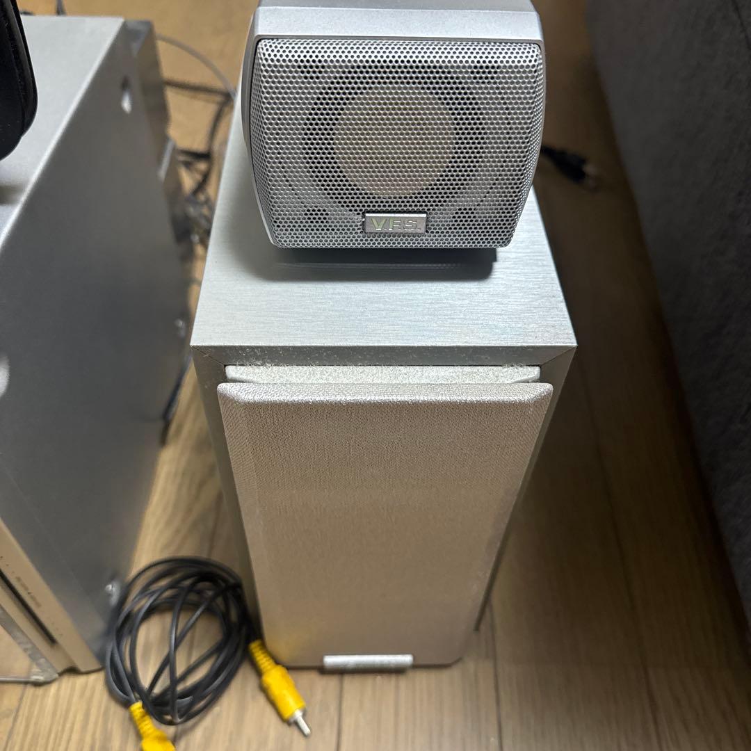 KENWOOD ミニコンポ DVDプレーヤー シルバー