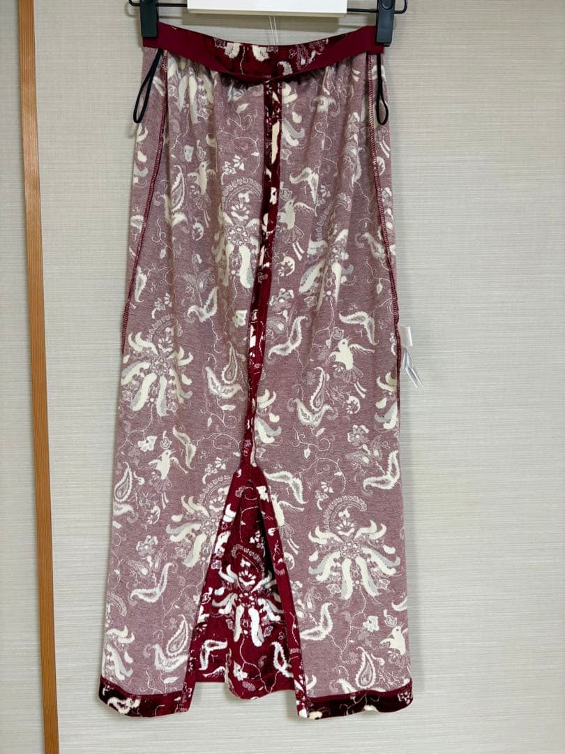 mame 25fw スカート　ベロア