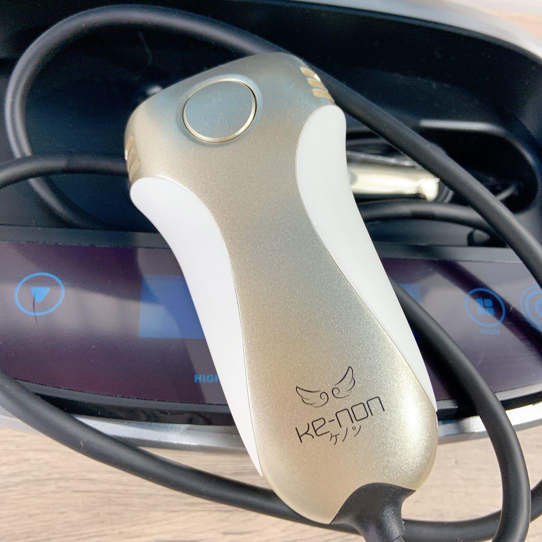 【家庭用脱毛器】KE-NON（ケノン）Ver5.0 まゆ毛脱毛機付き