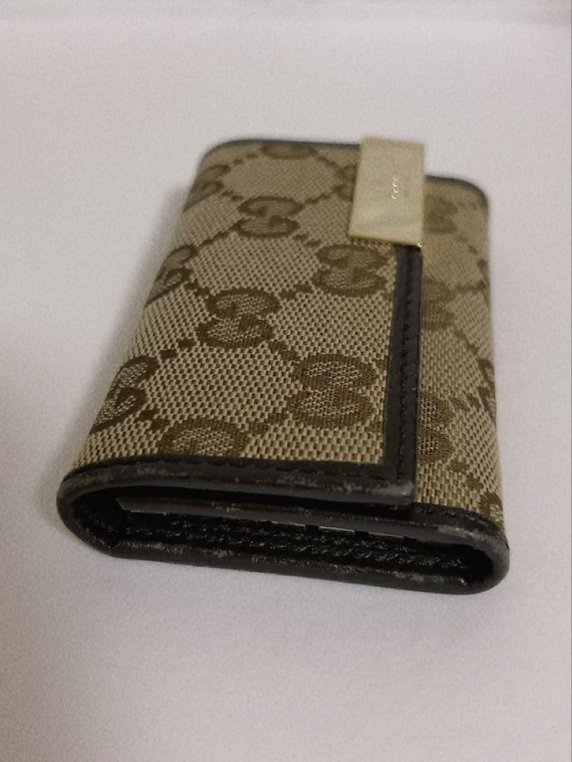 グッチ　GUCCI キーケース　6連　GG柄　ブラウン　男女兼用