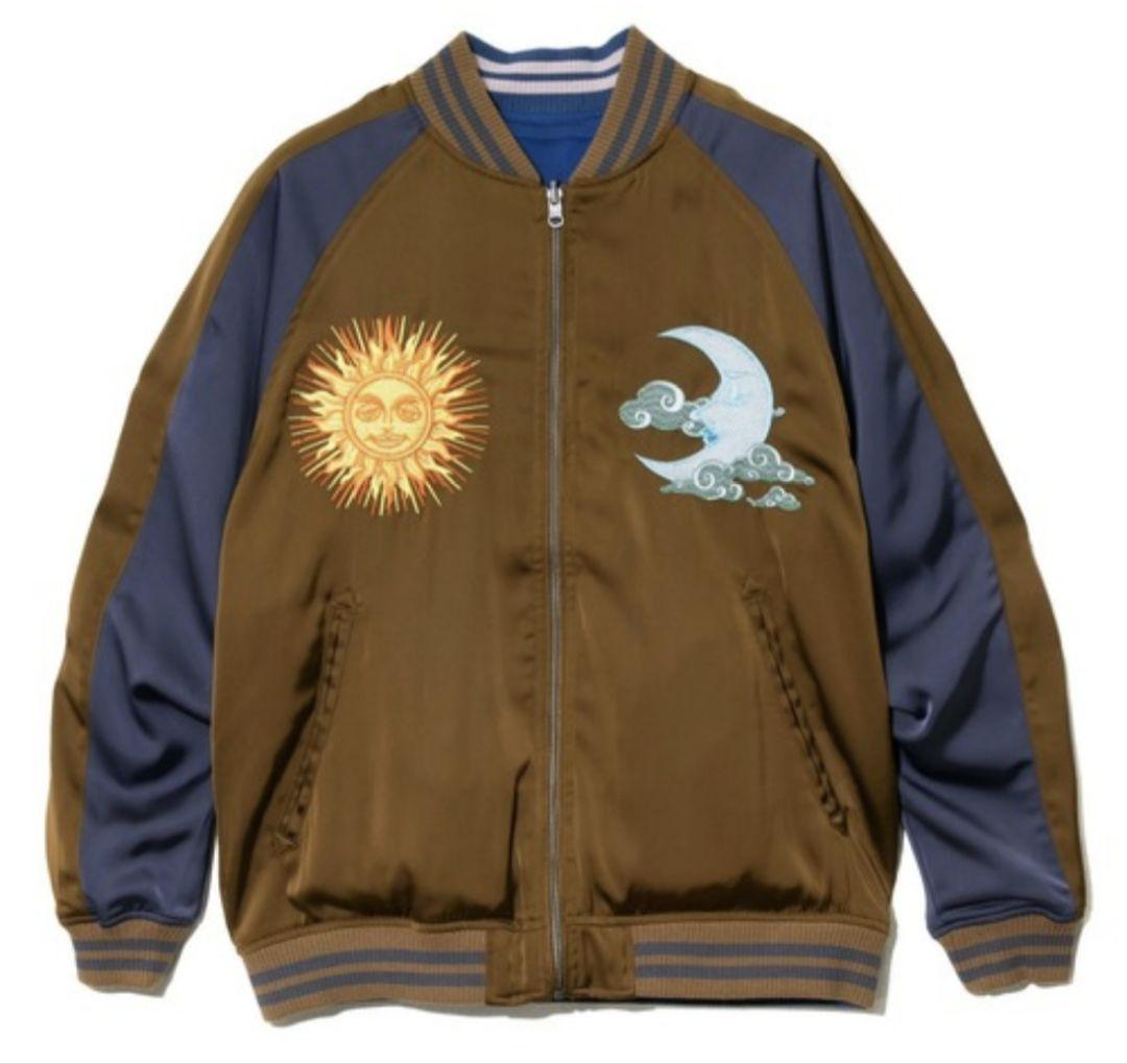 ゴースローキャラバン☆エステルサテンリバーシブルスーベニアJKT☆Ｌサイズ 新品