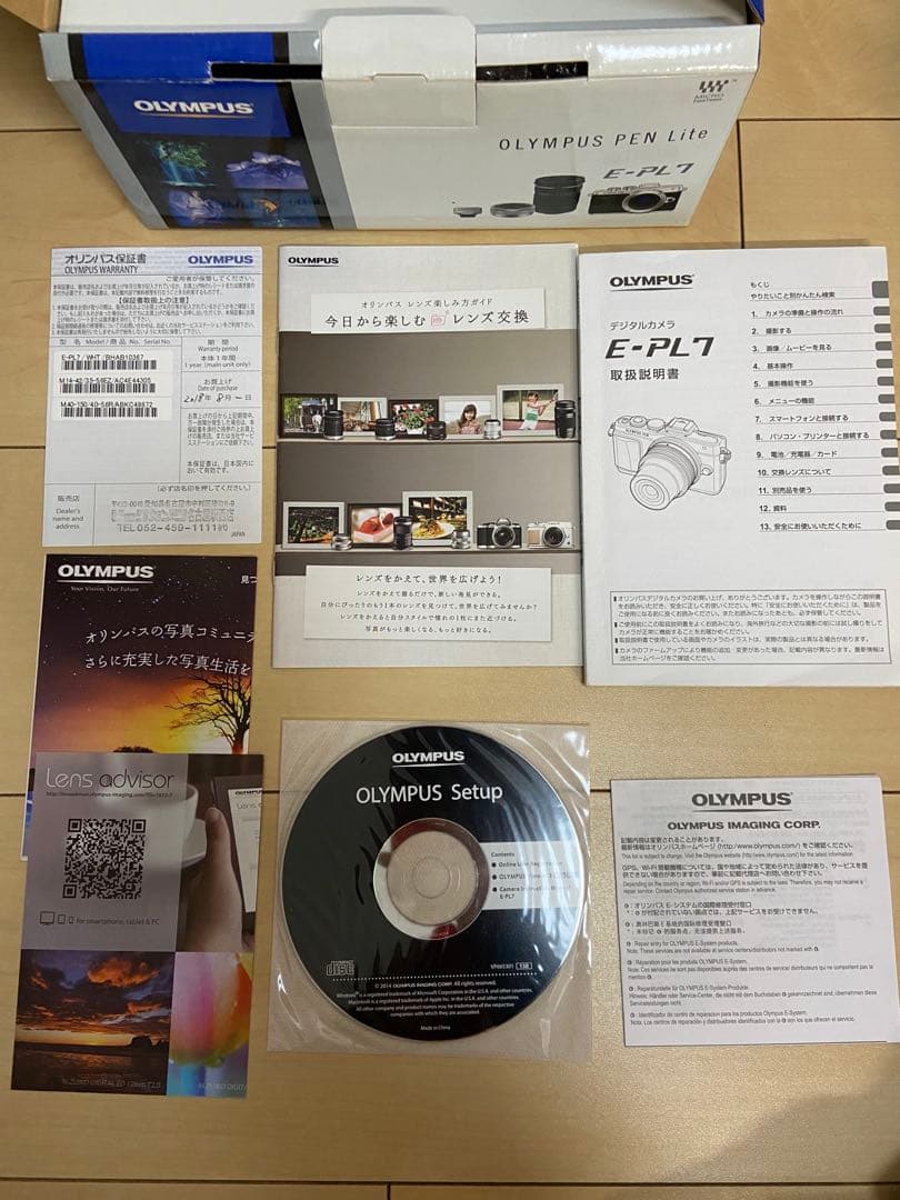 OLYMPUS PEN Lite E-PL7 ホワイト
