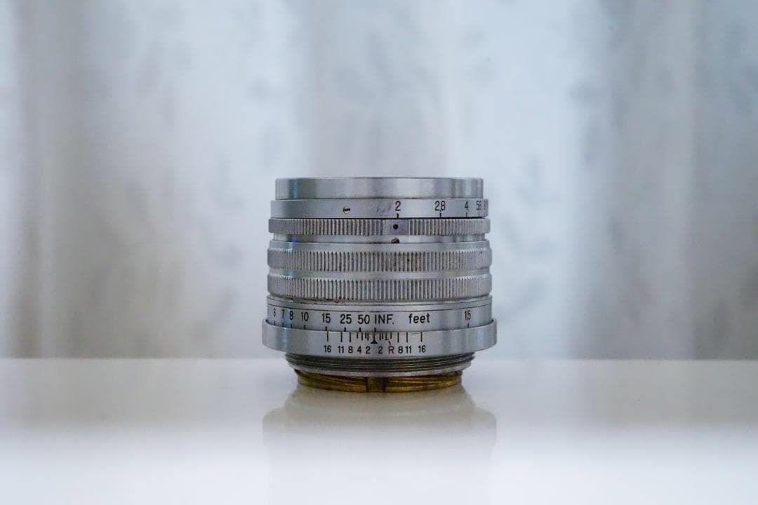 Nikon Nikkor-H.C 50mm f2 L39 銘玉Sonnarコピー