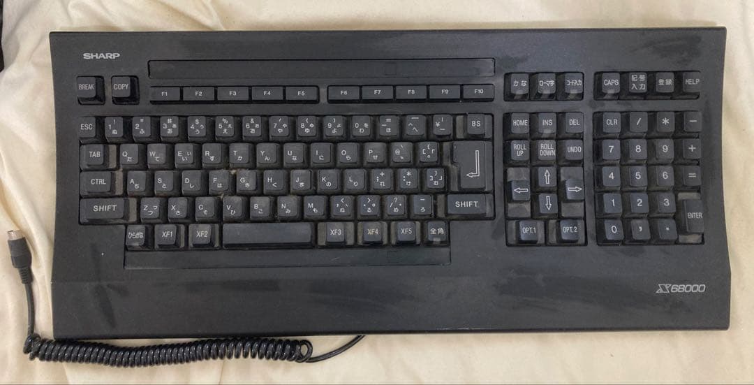 X68000 PRO（CZ-652C-bk）と餓狼伝説SPECIAL