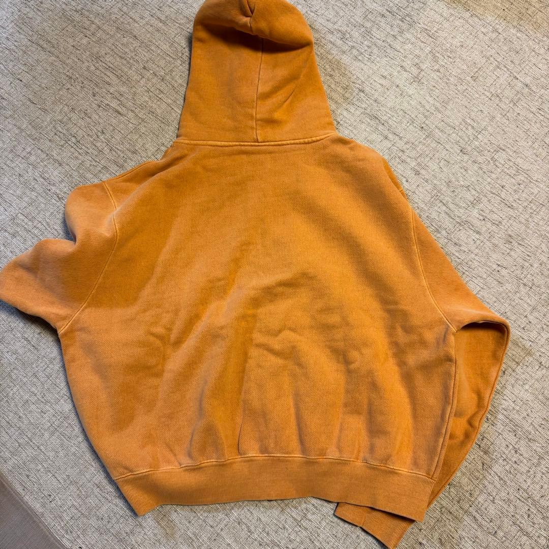 BU pigment zip hoodie BLESSU ブレスユー