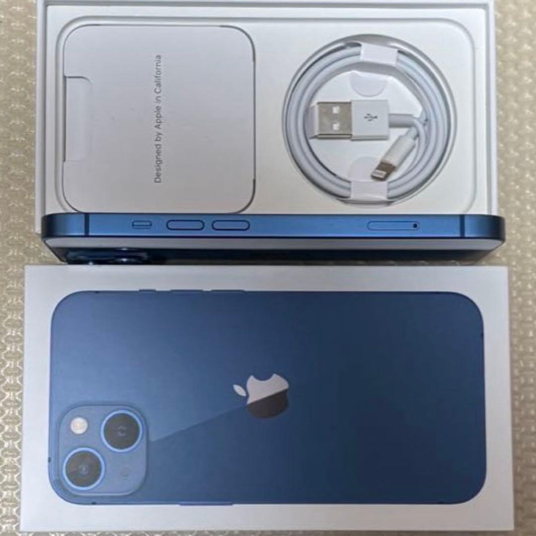 新品に近い！バッテリー100% iPhone13 128GB SIMフリー 本体