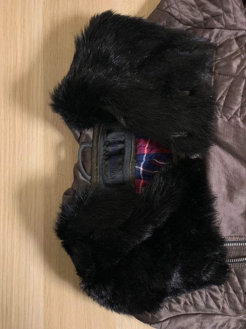 KOHSHIN SATOH ドッキング コート ファー docking coat