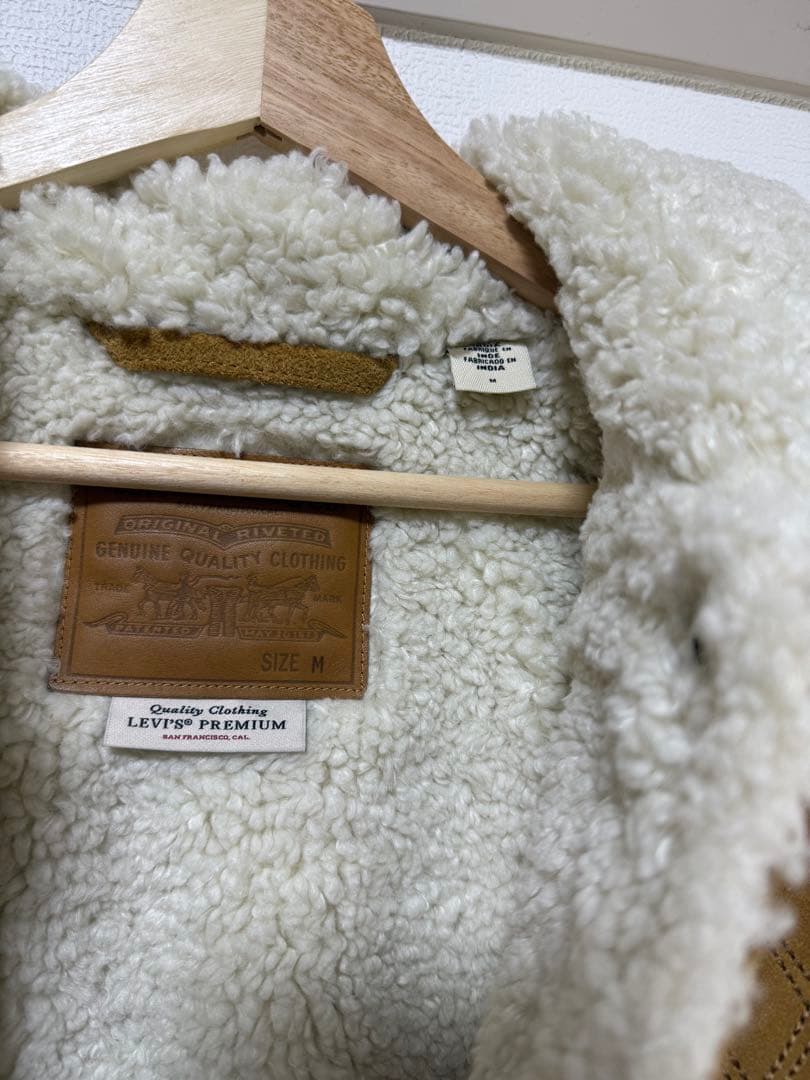 LEVI'S レザーコレクションウェスタンスウェードトラッカージャケット