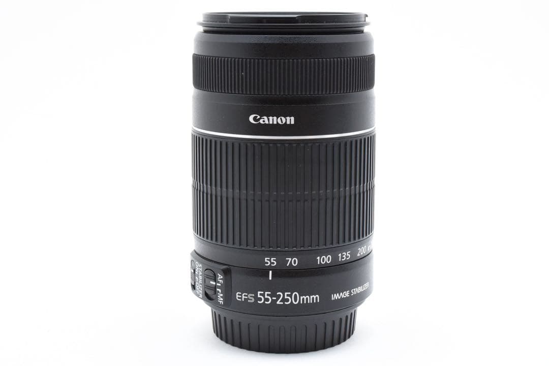 美品 CANON EF-S 55-250mm IS II 望遠ズームレンズ