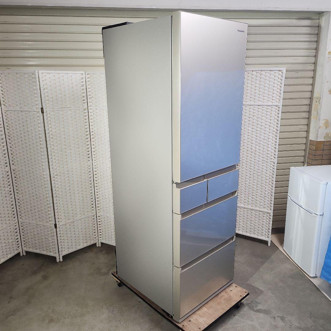 333　Panasonic 5ドア冷凍冷蔵庫 NR-E457PX-N