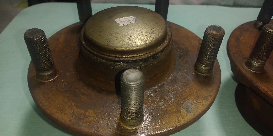 s１３シルビア　１８０ＳＸ系 五穴化に　Ｓ１４シルビアフロントハブ　セット　現状