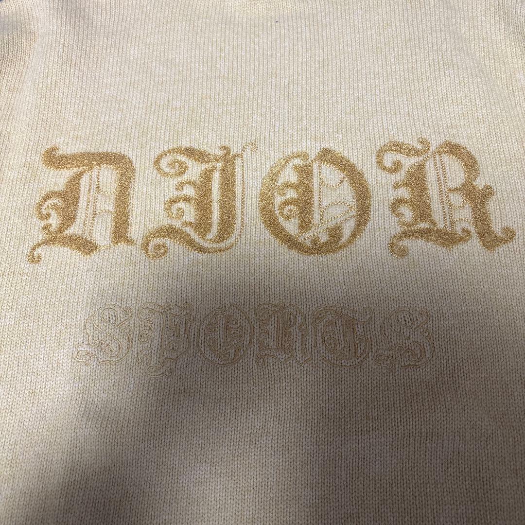 Christian Dior sports ディオール スポーツ セーター 黄色