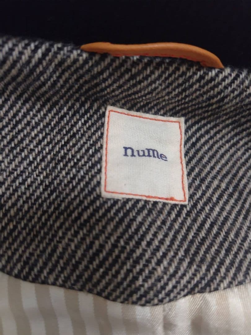 nume ヌメ パラスパレス スタジャン ウール レザー.