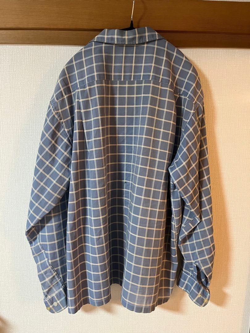 70s 80s ビンテージ　チェックシャツ