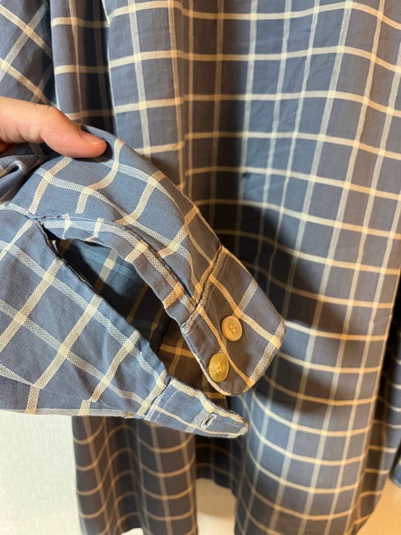 70s 80s ビンテージ　チェックシャツ