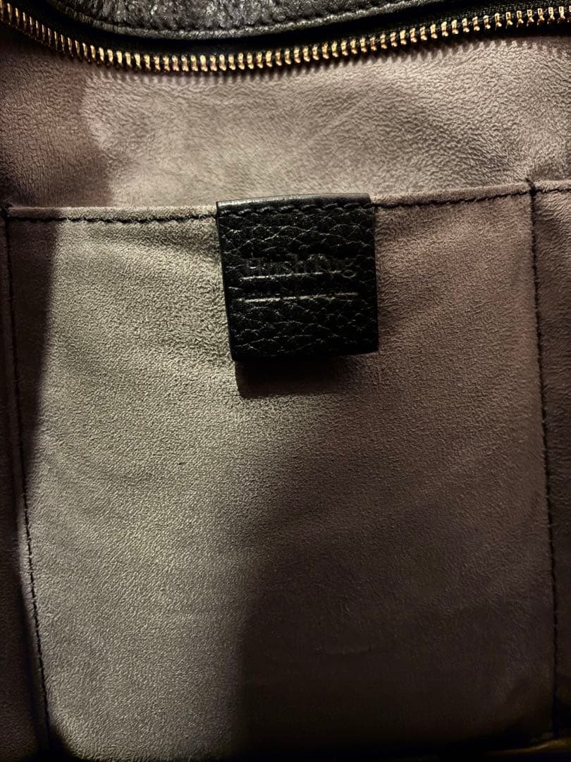 ハッシュタグ　レザー　トートバッグ